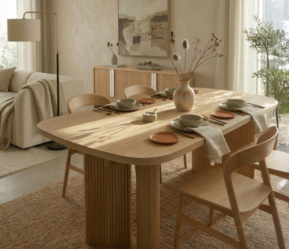 Akira American Oak Dining Table