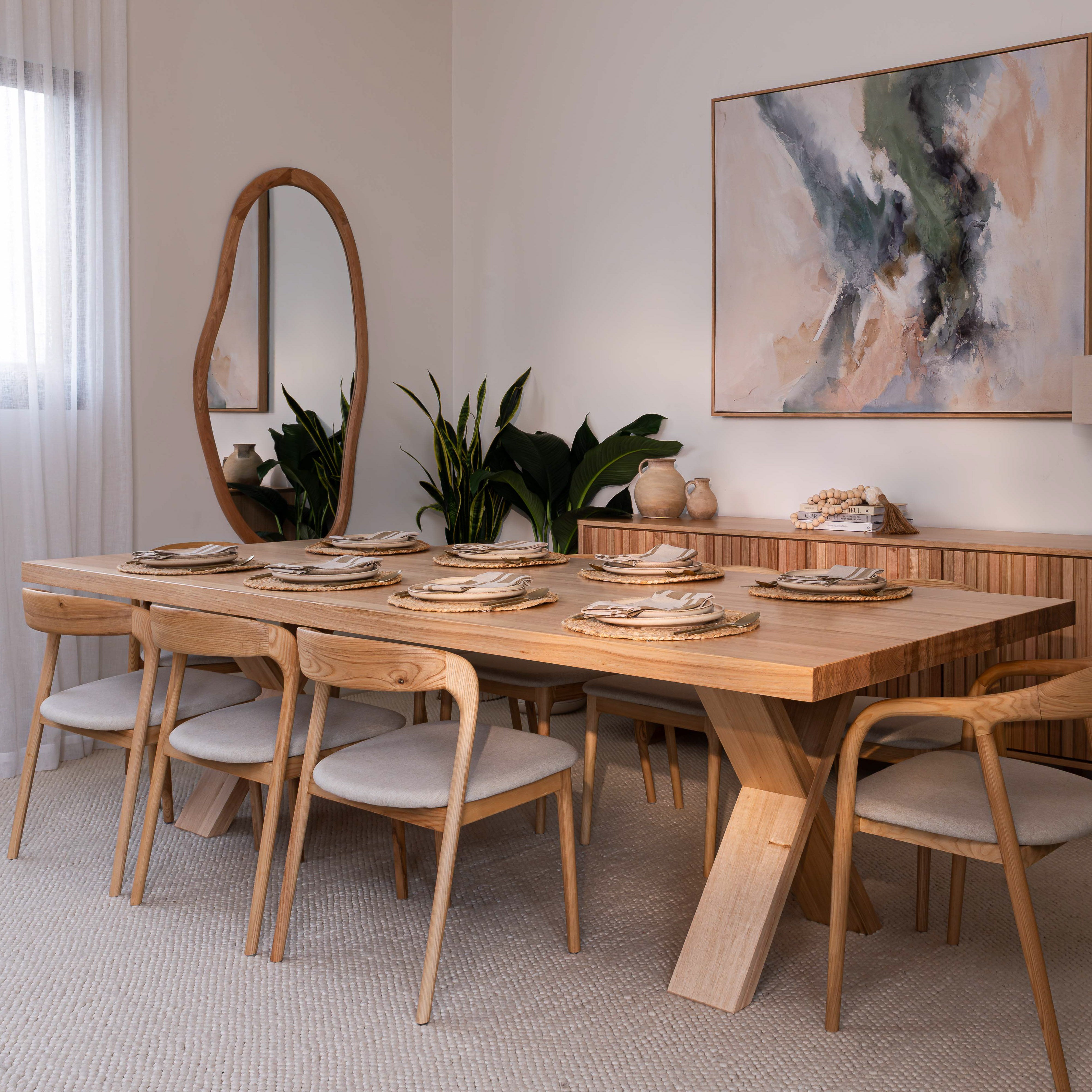Axl Vic Ash Signature Dining Table – The Acacia Tree