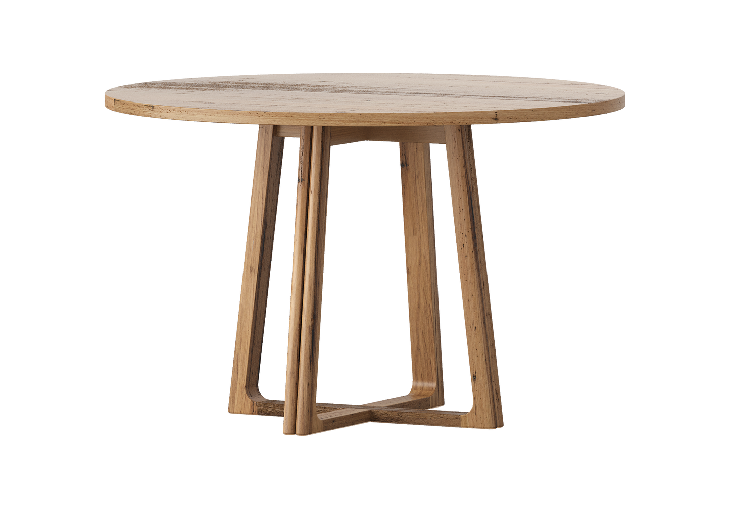 Blair Wormy Chestnut Round Dining Table