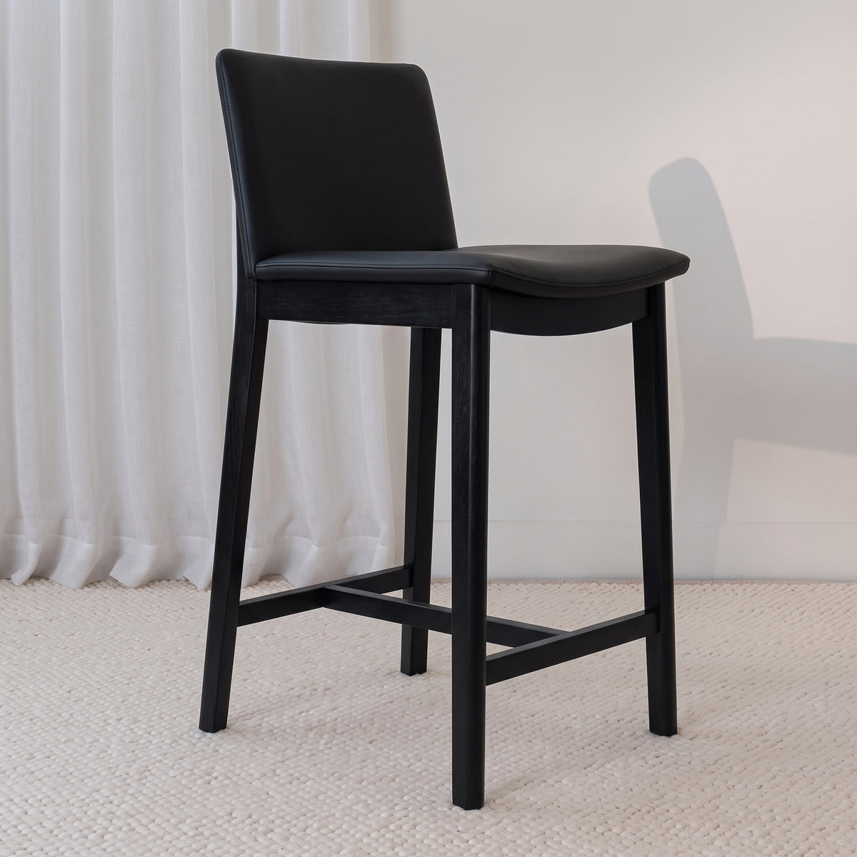 Taba Leather Barstool