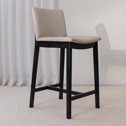 Taba Leather Barstool