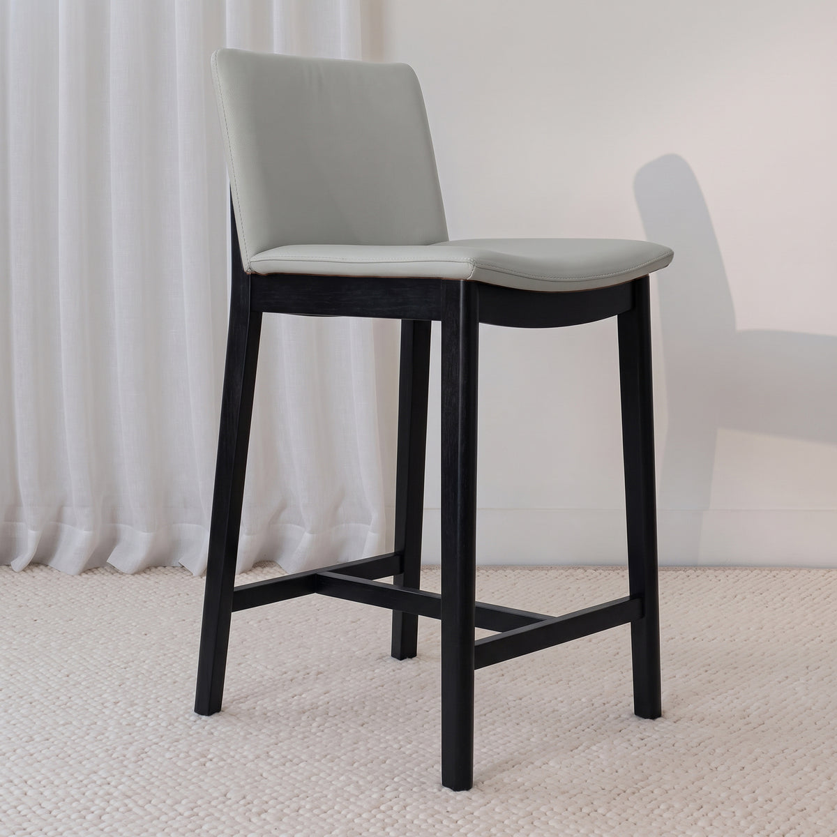 Taba Leather Barstool