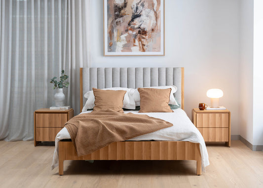 Brooklyn American Oak Bed Frame