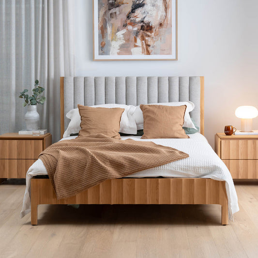 Brooklyn American Oak Bed Frame