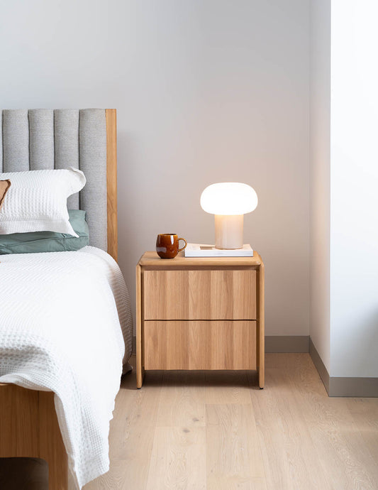 Brooklyn American Oak Bedside Table