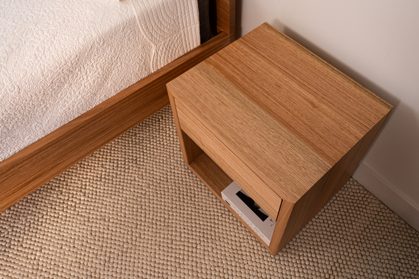 Cape Town Tasmanian Oak Bedside Table