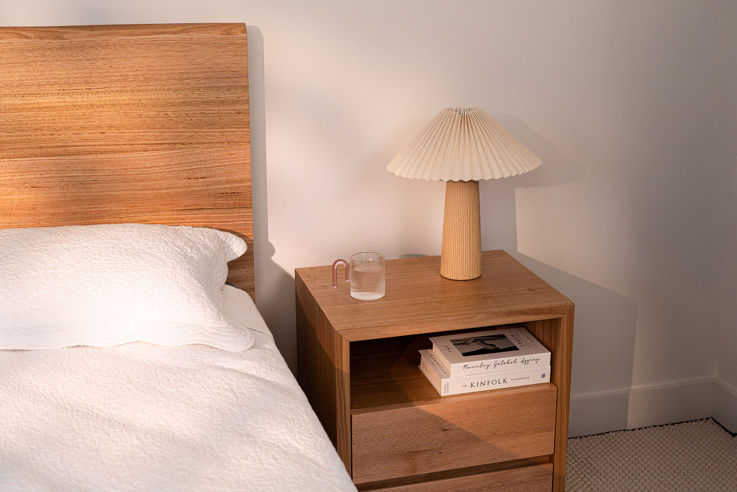 Kobe Live Edge Tasmanian Oak Bed Frame