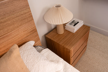 Ex Demo 3 Set of 2 Drawer Cape Town Tasmanian Oak Bedside Table