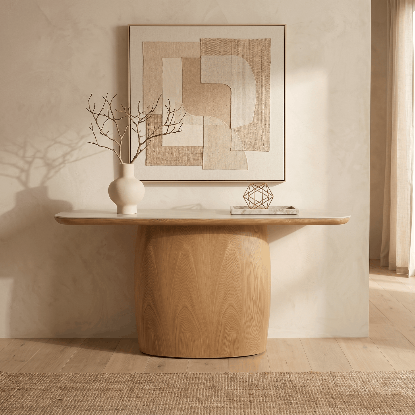 Bastia Ash Hall Table