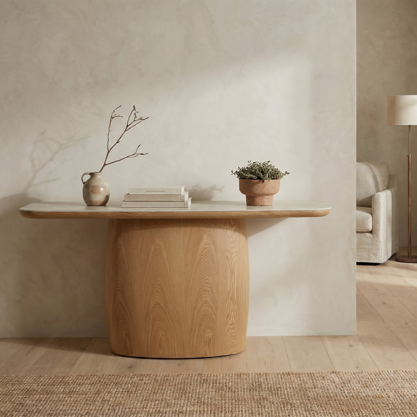 Bastia Ash Hall Table