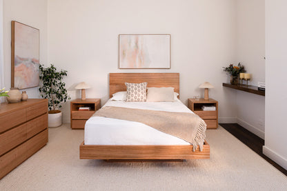 Kobe Live Edge Tasmanian Oak Bed Frame