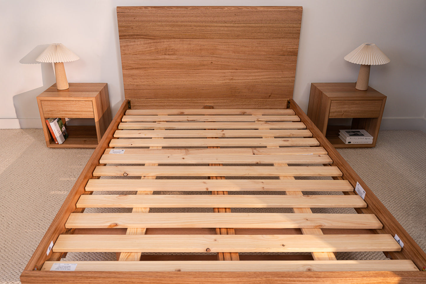 Kobe Live Edge Tasmanian Oak Bed Frame