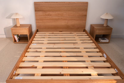 Kobe Live Edge Tasmanian Oak Bed Frame
