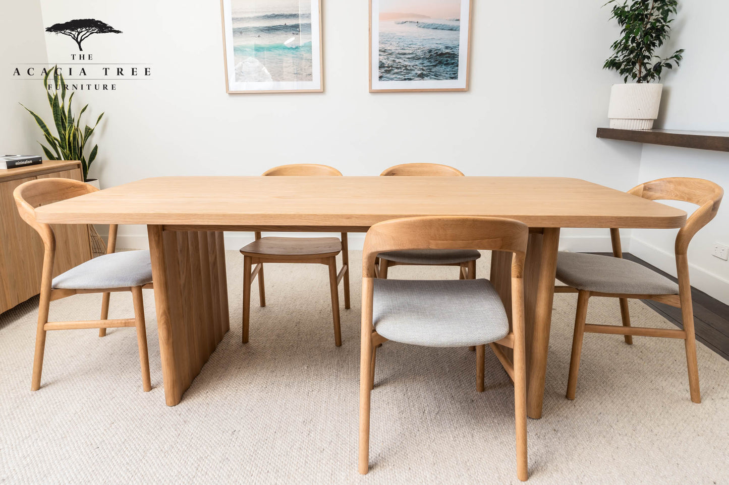 Brooklyn American Oak Dining Table