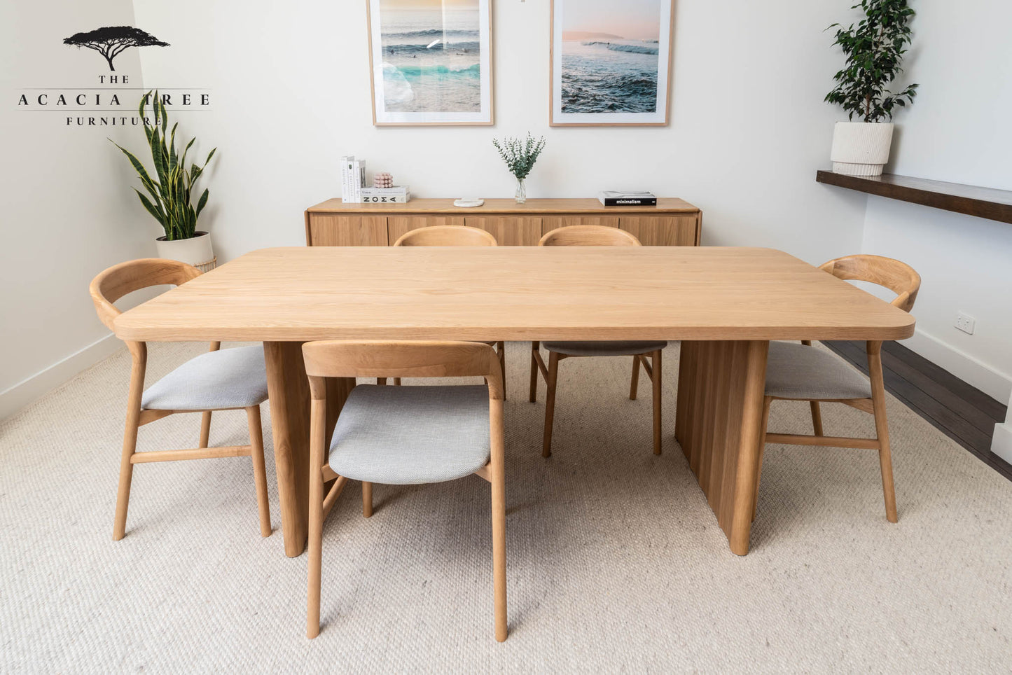 Brooklyn American Oak Dining Table