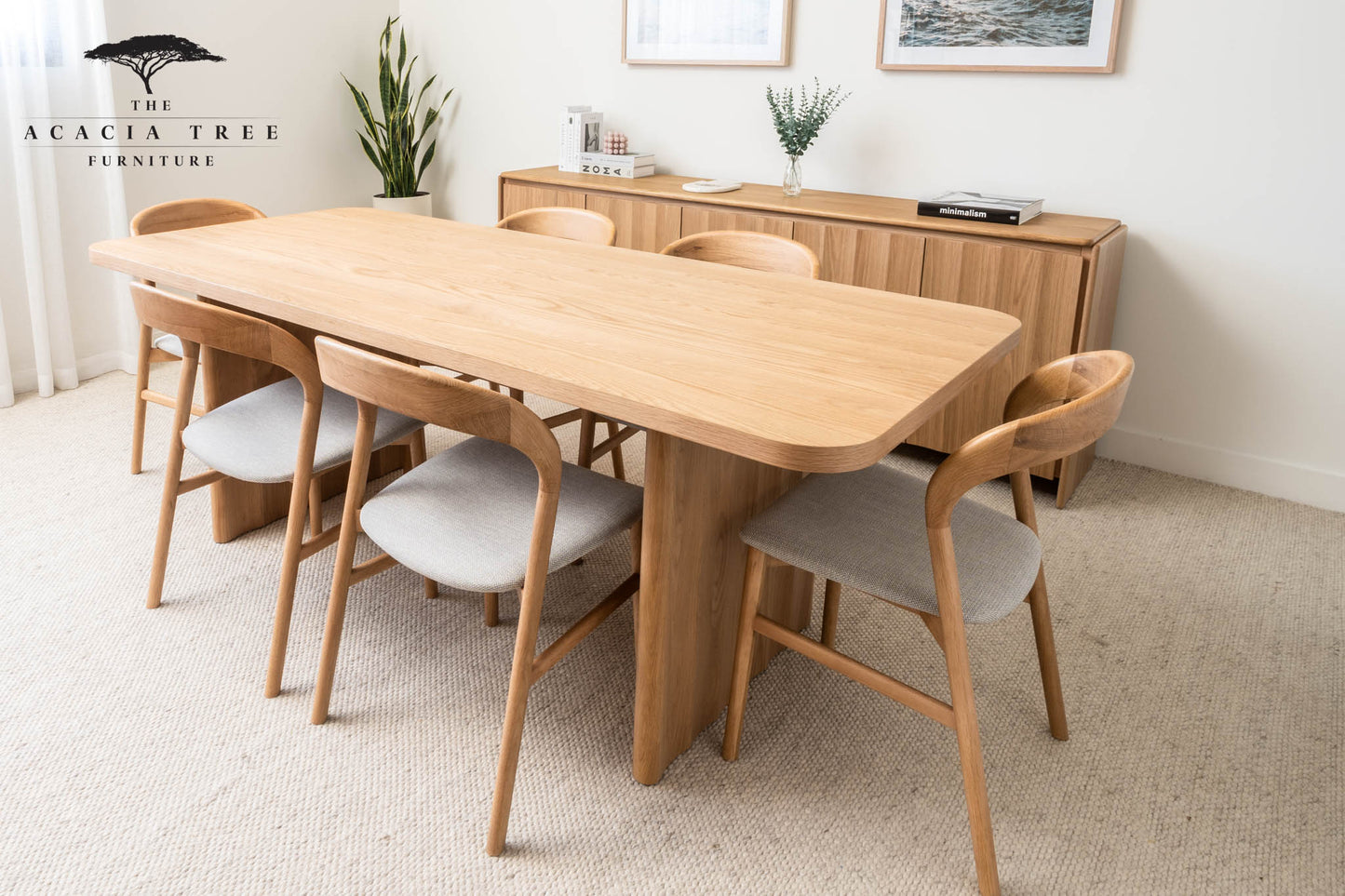 Brooklyn American Oak Dining Table