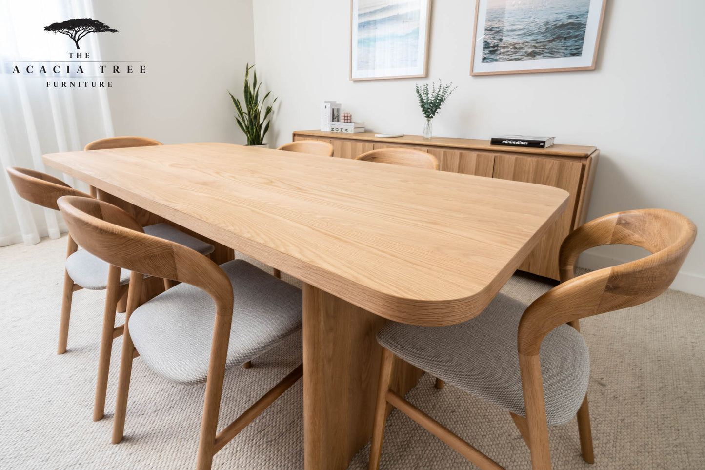 Brooklyn American Oak Dining Table