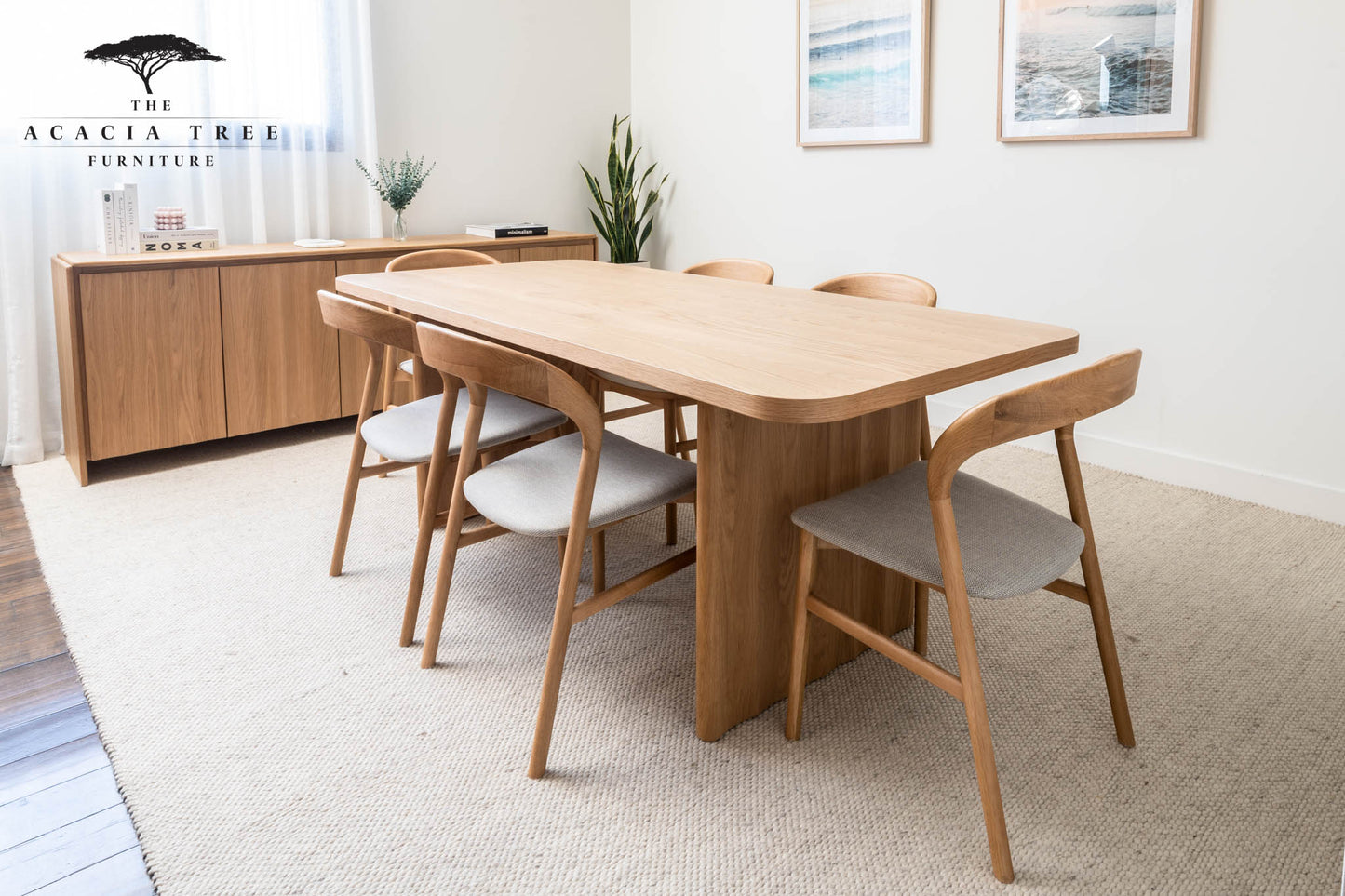 Brooklyn American Oak Dining Table