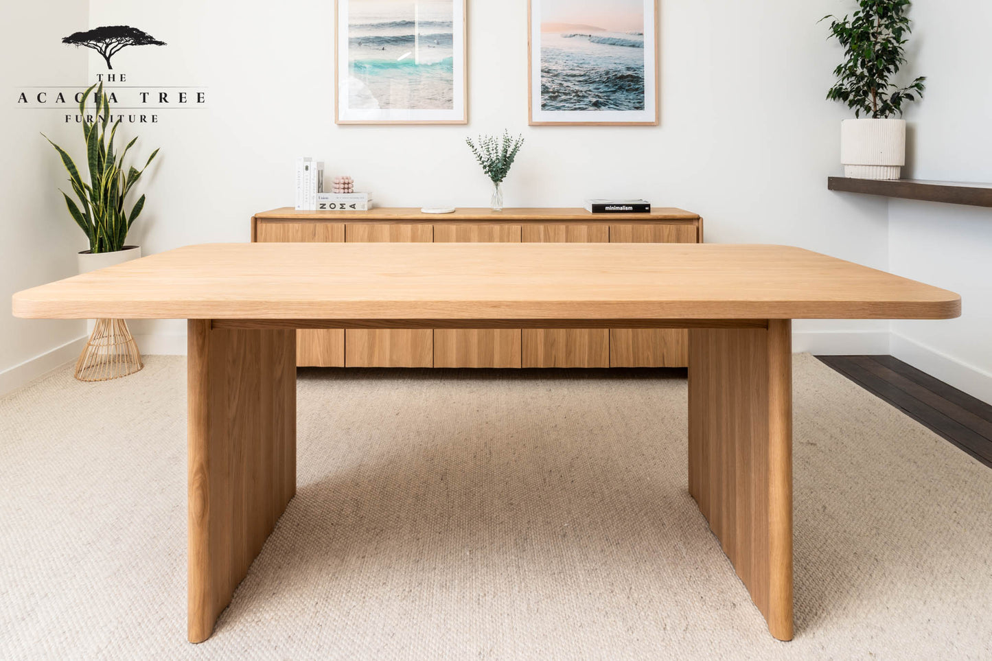 Brooklyn American Oak Dining Table