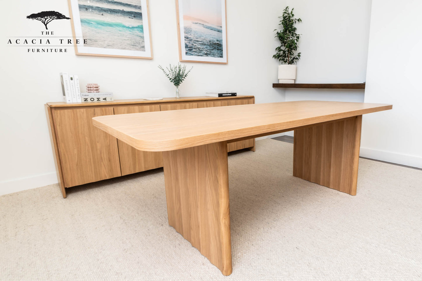 Brooklyn American Oak Dining Table