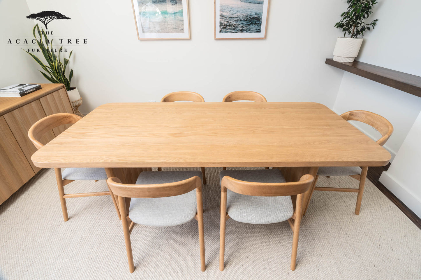 Brooklyn American Oak Dining Table