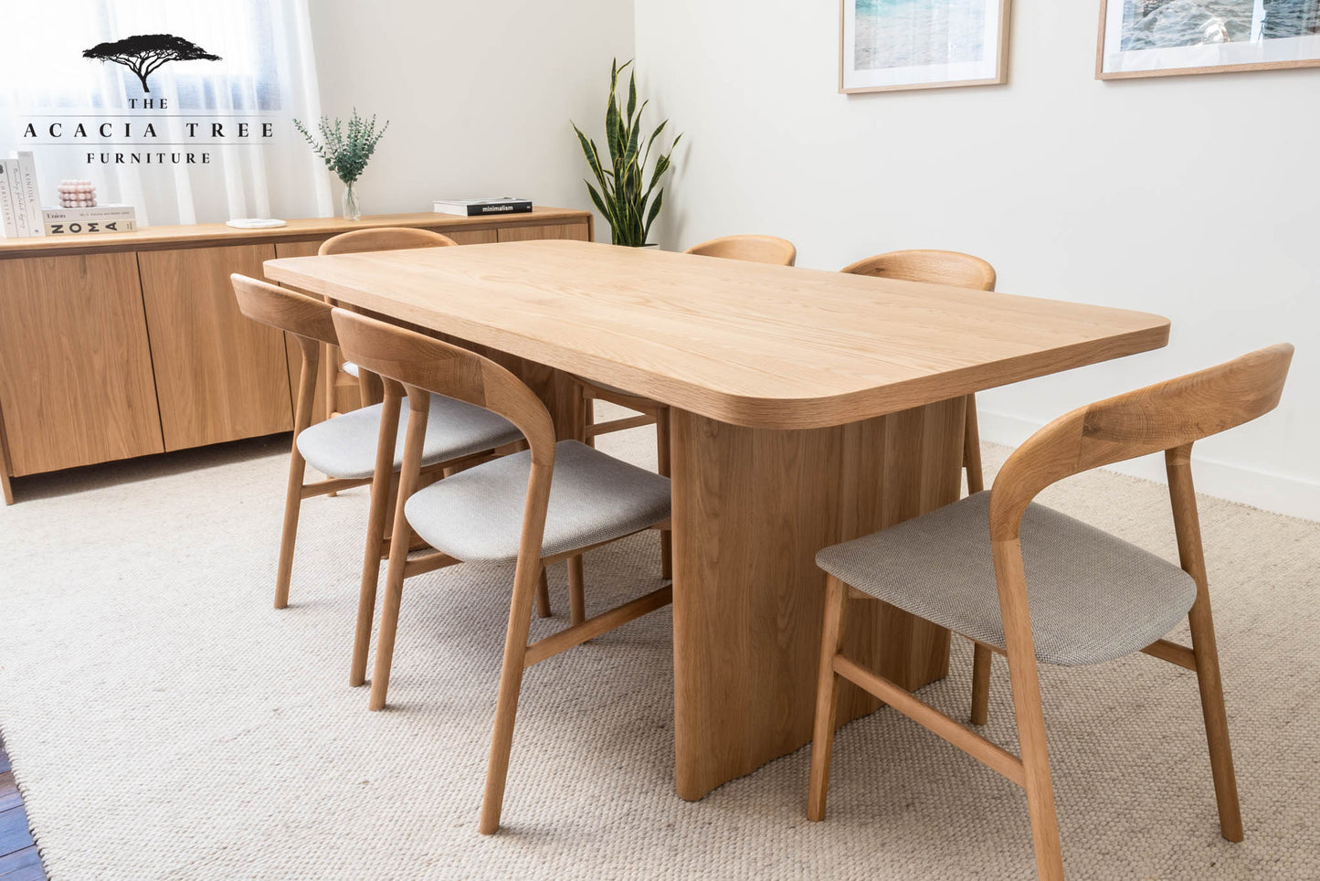 Brooklyn American Oak Dining Table