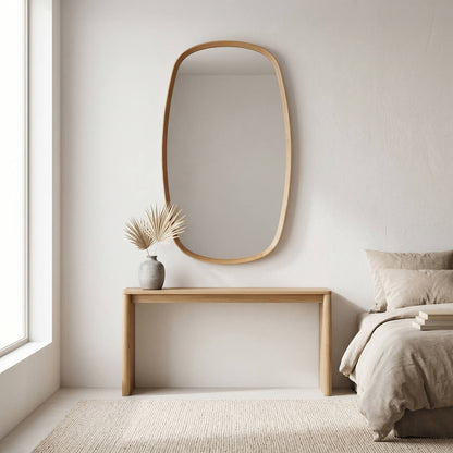 Bridgette American Oak Mirror