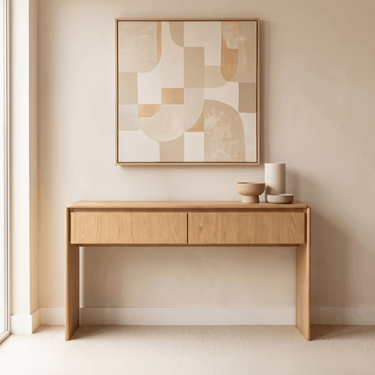 Brooklyn American Oak Hall Table