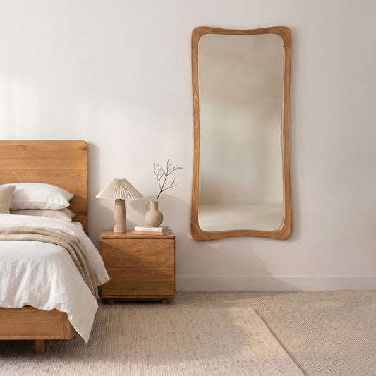 Calista American Oak Mirror
