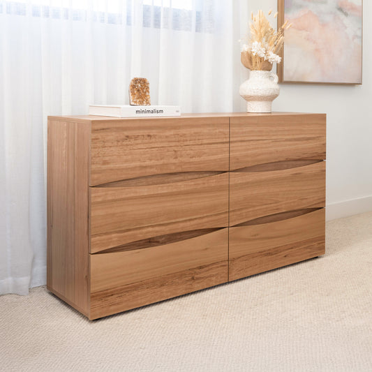 Citrine 6 Drawer Dresser - Made in Australia