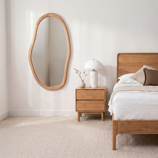 Clara American Oak Mirror
