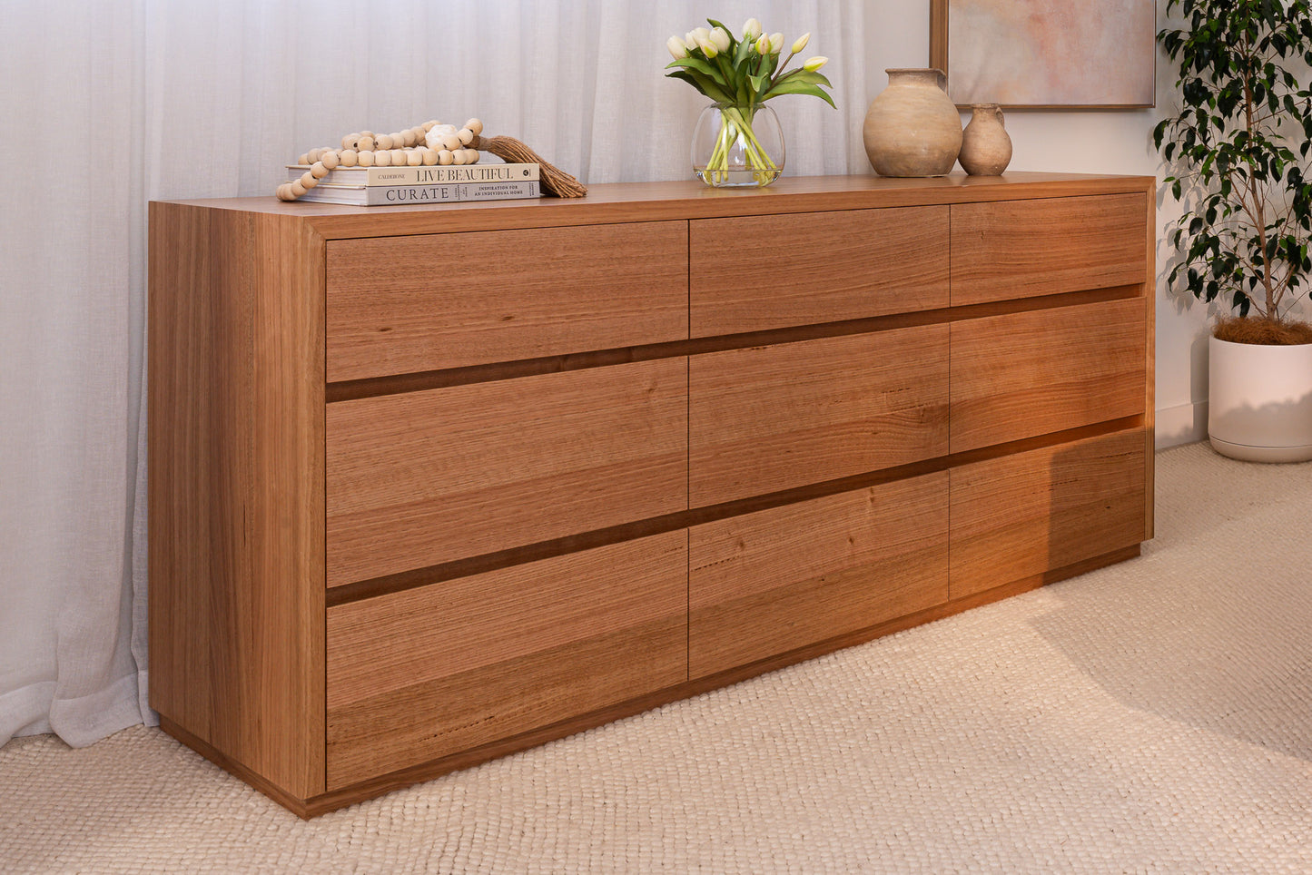 Cape Town Tasmanian Oak Dresser