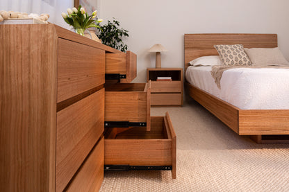 Kobe Live Edge Tasmanian Oak Bed Frame