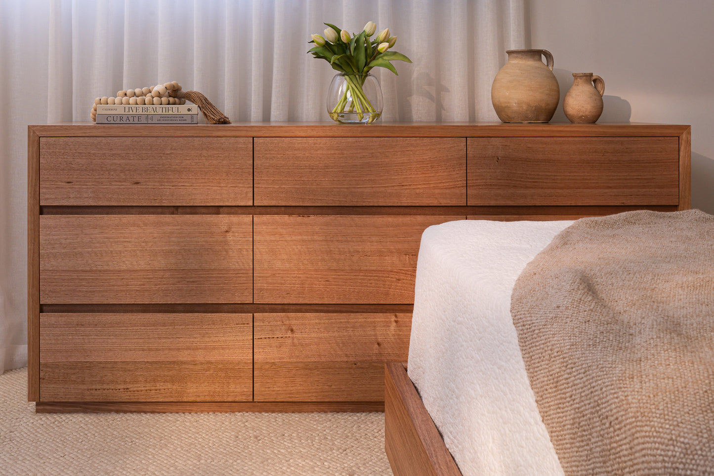 Cape Town Tasmanian Oak Dresser