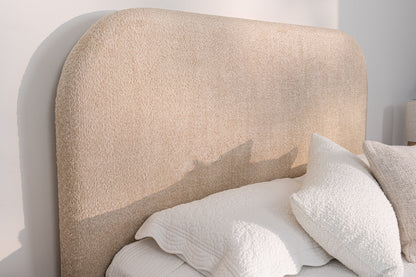 Yakka Curve Upholstered Headboard – Headboard Only