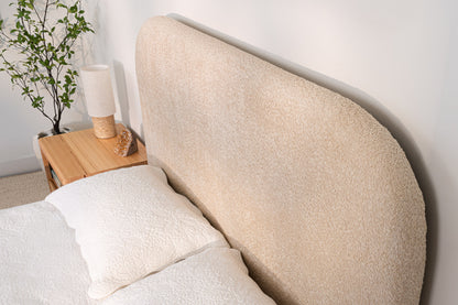 Yakka Curve Upholstered Headboard – Headboard Only