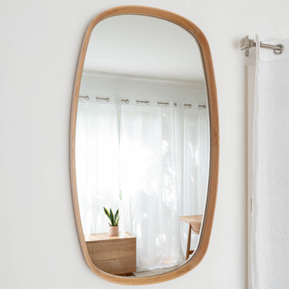 Bridgette American Oak Mirror