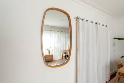 Bridgette American Oak Mirror