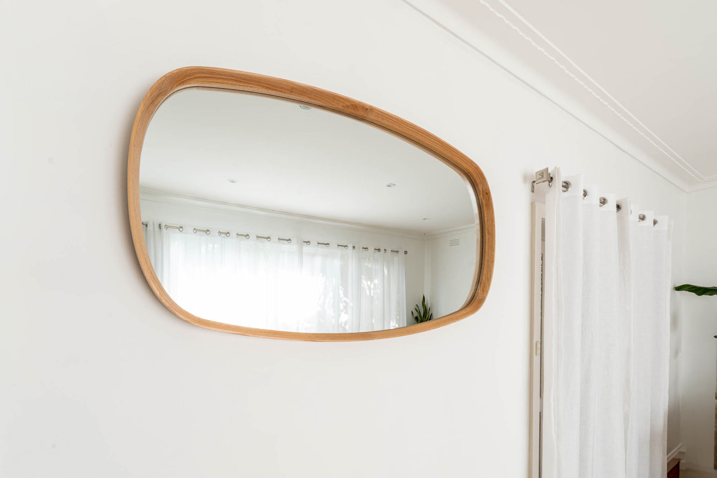 Bridgette American Oak Mirror