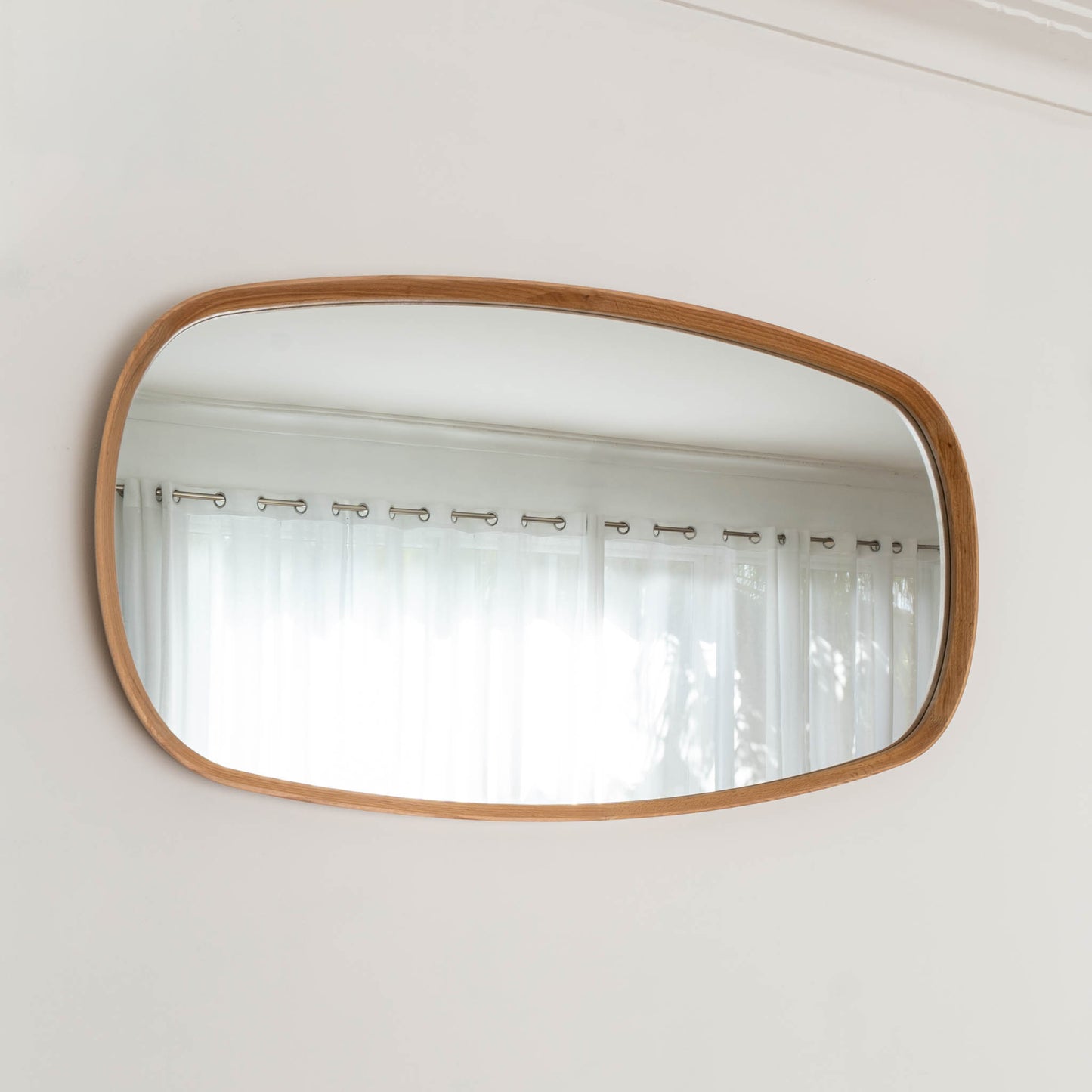 Bridgette American Oak Mirror