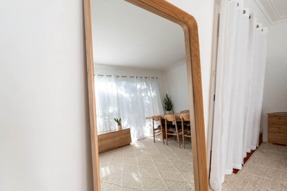 Aleena American Oak Full Length Mirror