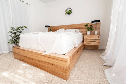 Meadow 2 Drawer Extended Headboard Messmate Bed Frame