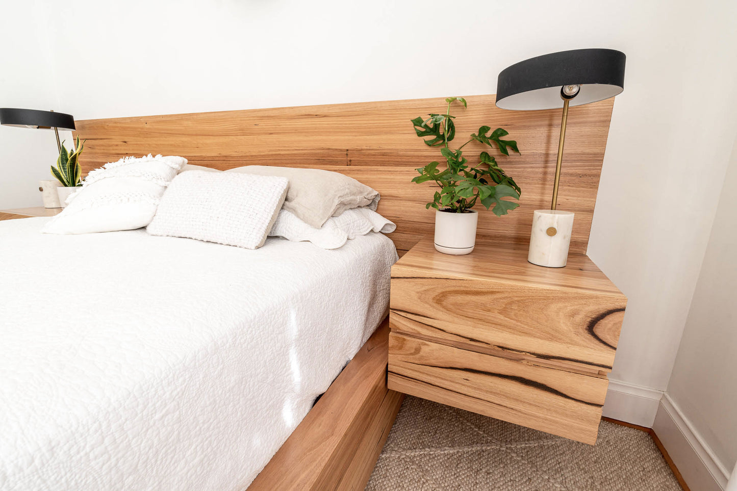 Meadow 2 Drawer Extended Headboard Messmate Bed Frame