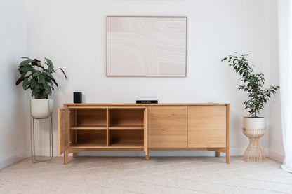 Achilles American Oak Sideboard & Buffet