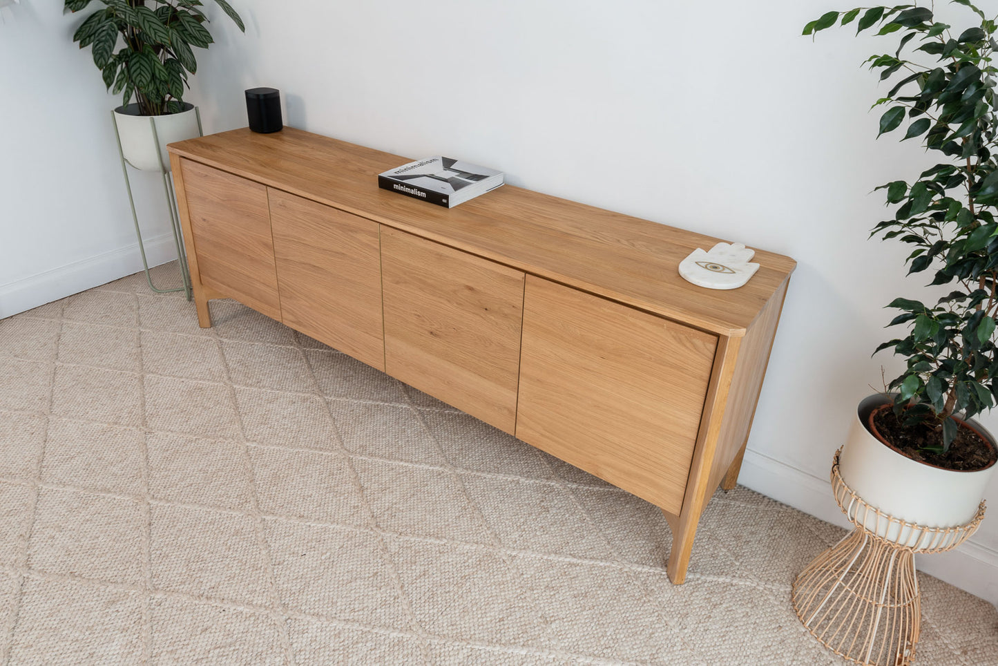 Achilles American Oak Sideboard & Buffet