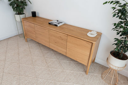 Achilles American Oak Sideboard & Buffet