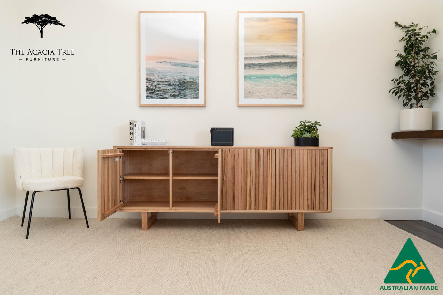 Dion Solid Australian Hardwood Buffet - Made in Australia