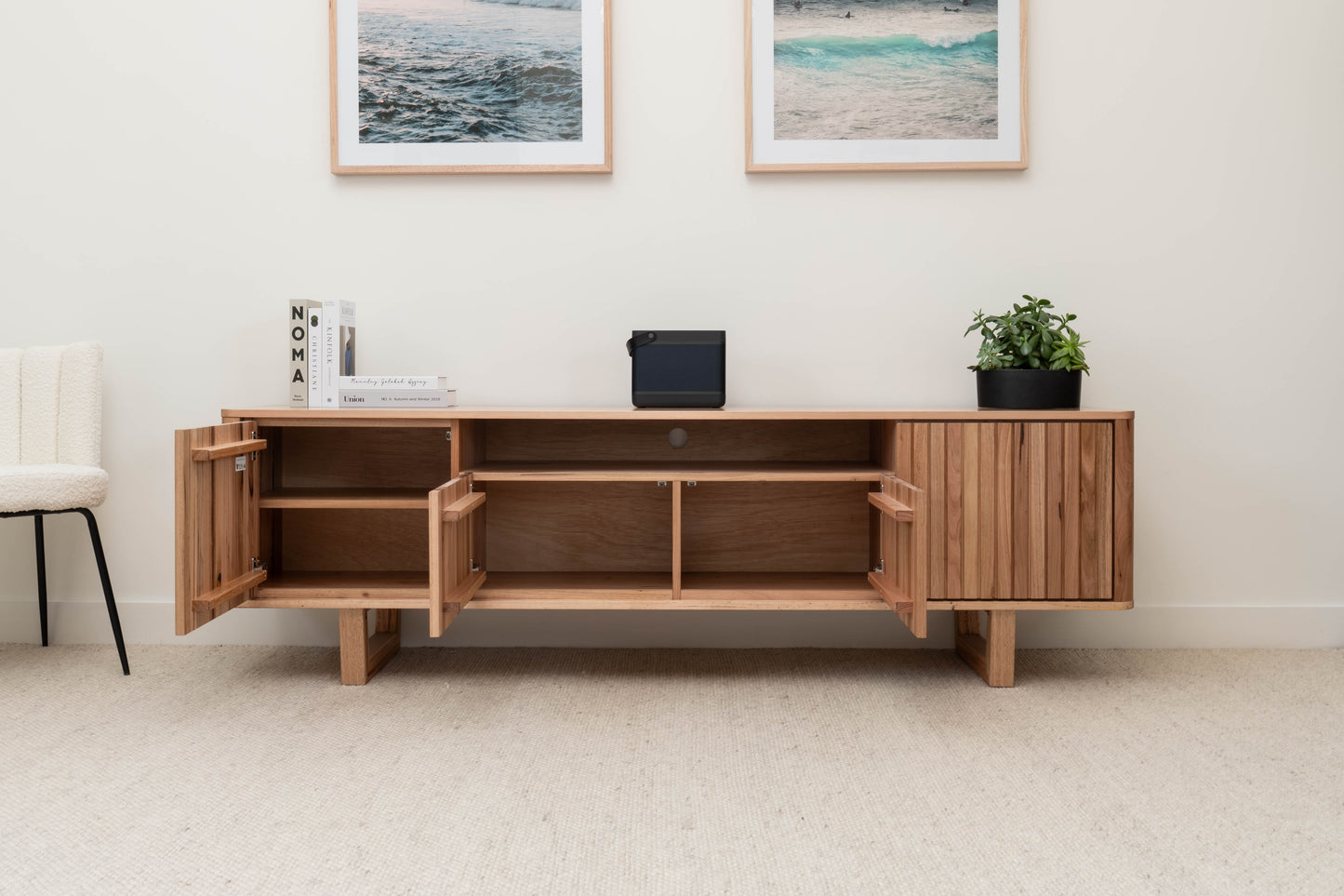 Dion Solid Australian Hardwood Entertainment Unit - Made in Australia