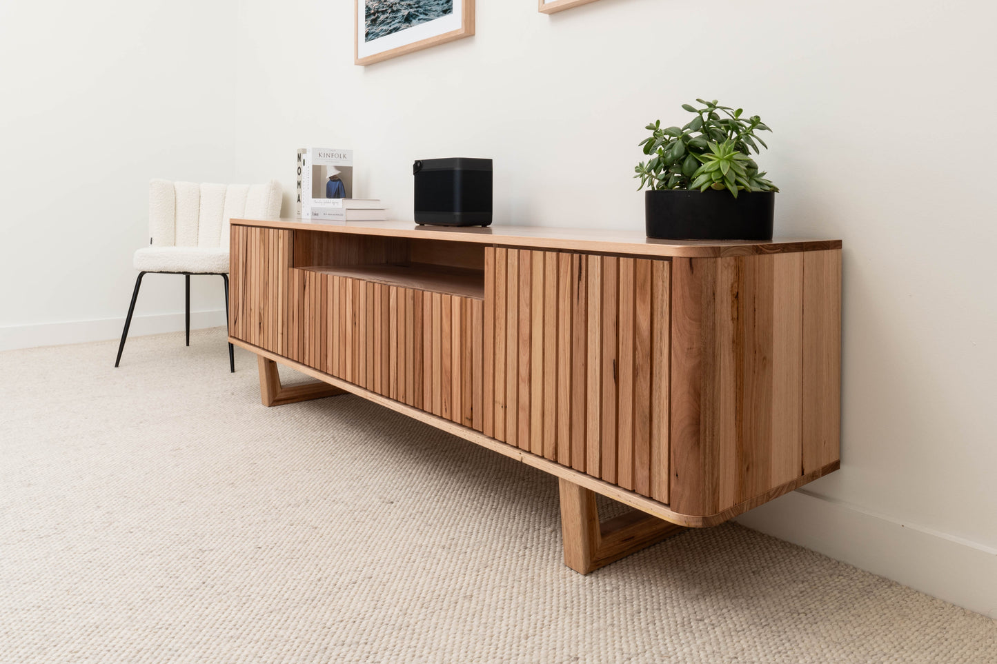 Dion Solid Australian Hardwood Entertainment Unit - Made in Australia