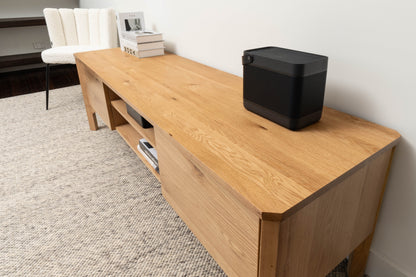 Achilles American Oak Entertainment Unit